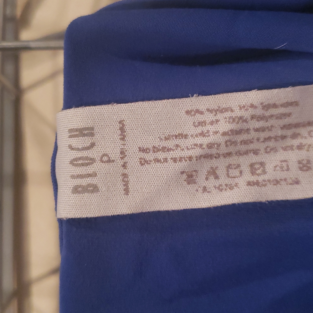 Blue leotard Bloch